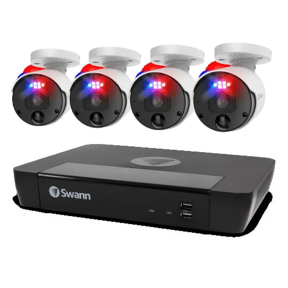 12MP Channel 4 - NVR Camera SwannForce SWNVK-890004 Security System Swann 8