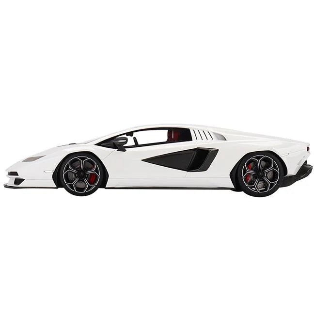 by Accents Countach 18 with 1 800-4 Bianco Model Black Siderale LPI Scale Car Lamborghini White