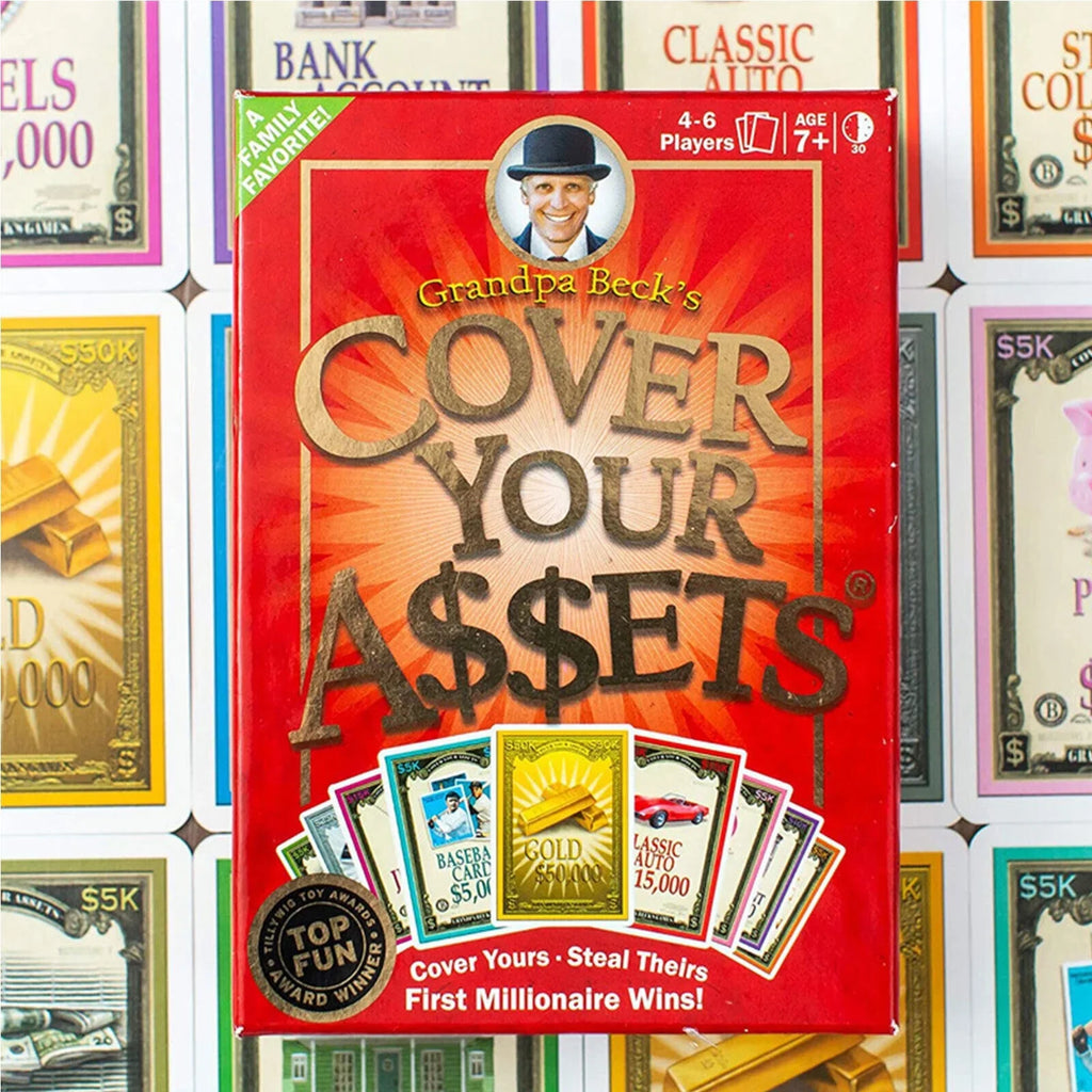 Family-Friendly Cover Toy Your Grandpa Card Game Assets Fun Set Collecting Becks