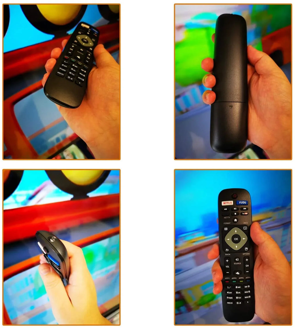 Replace Remote for TV TV Philips Universal New LED TVs Smart 4K LCD Remote Replacement Remote Control Philips UHD for