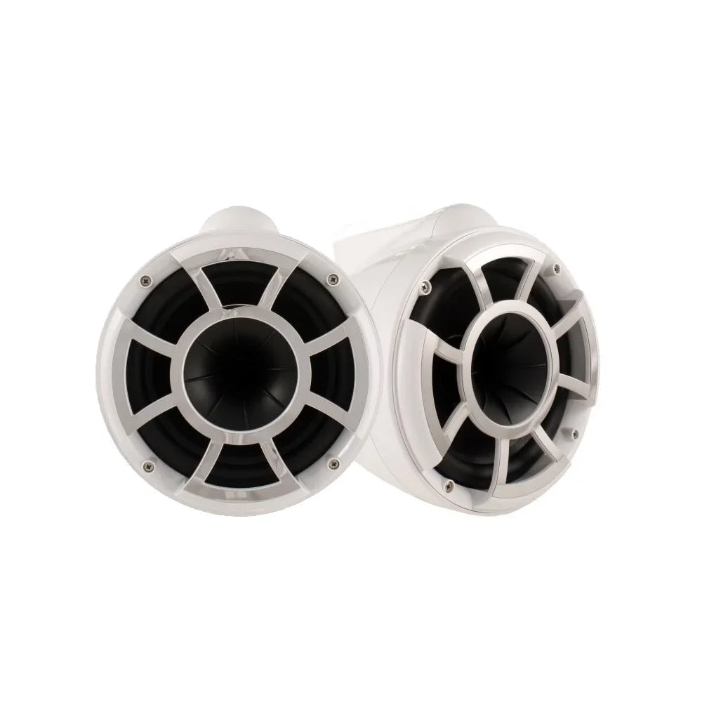 Swivel REV10W-SBM Tower Malibu 10" Adapters Tower Speakers Sounds White with G5 Wet