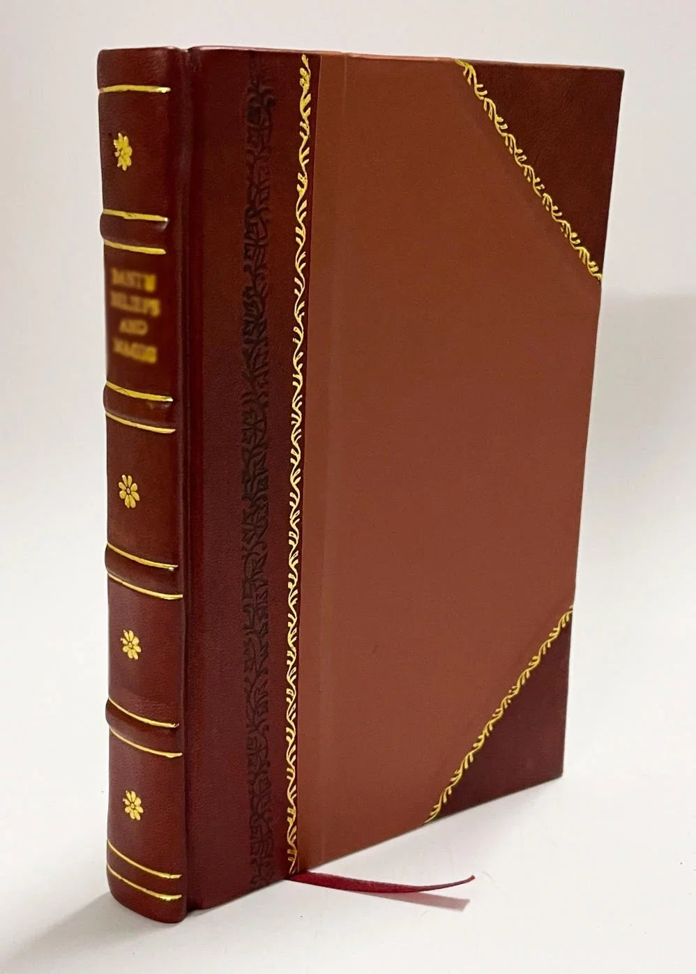 Libro De Mormone, Ad Et Disputatiunculam Observationibus [Leather Barend Inaugurale, Lupo Nonnulla (1828) Additis I Ciceronis Ex Bound] Continens / Specimen Lamiis Loca De Legg Ten Literarium M.T.