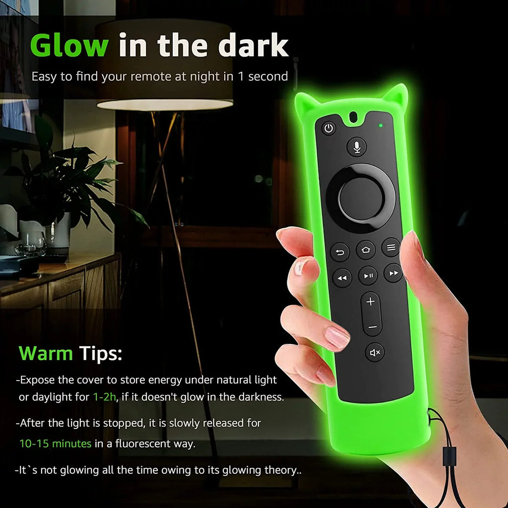 Fire Pack] Cover, Remote Stick Voice Cover Release, Remote Firestick for 4k/Max/Lite(3rd Alexa Gen) [3 2021