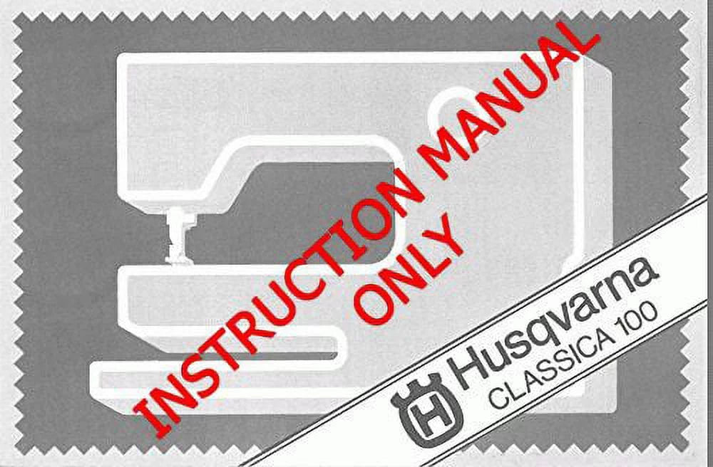 Husqvarna User 100 Manual Classica Owners