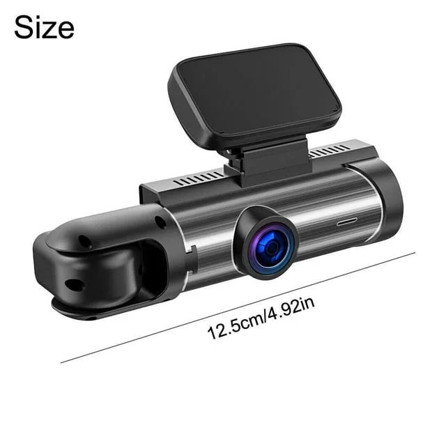 Video Xhy DVR Car 1080P or Night Cam Motion G-Sensor, Driving Dash Dual Inside Front Vision Lens Detection Camera HD Recorder