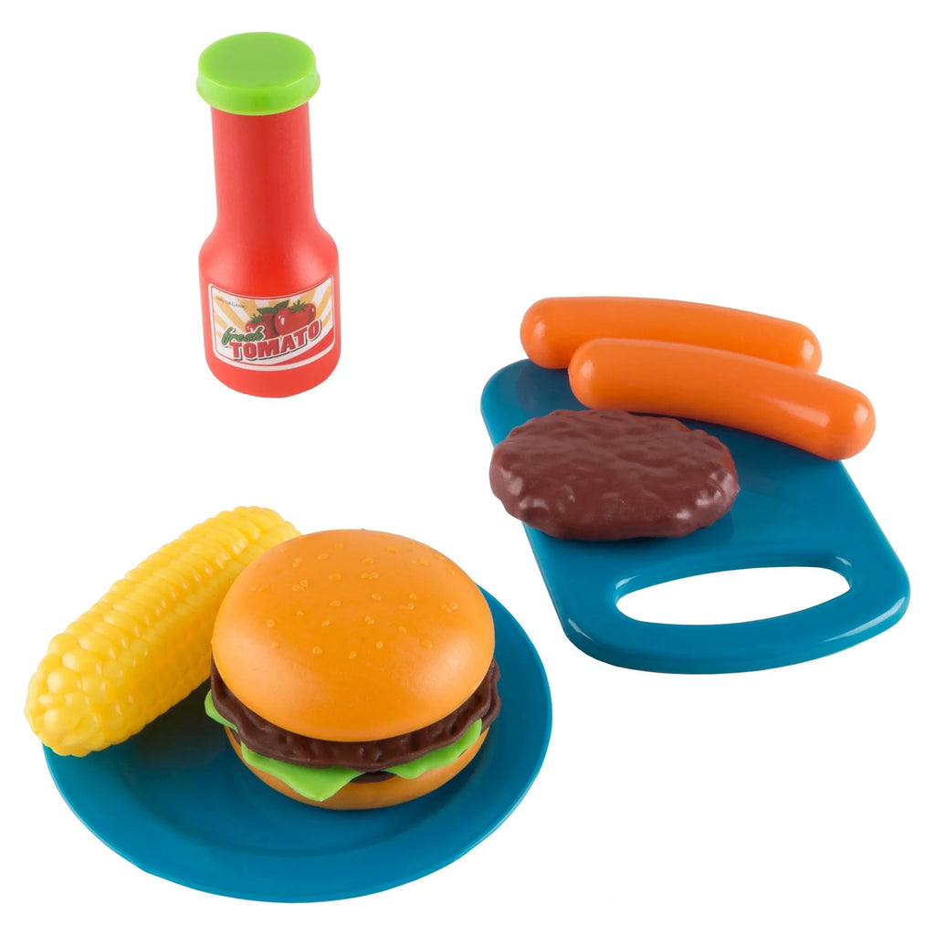 Hey! BBQ Toy Pretend - Dinner Play Play Set Grill Kids Set Play!