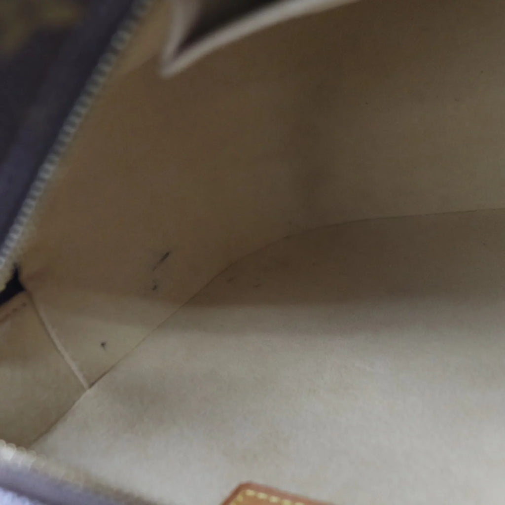 LOUIS Louis Leather (Good) Shoulder Vuitton M51181 Canvas VUITTON GM Monogram Cite Brown Bag Pre-Owned