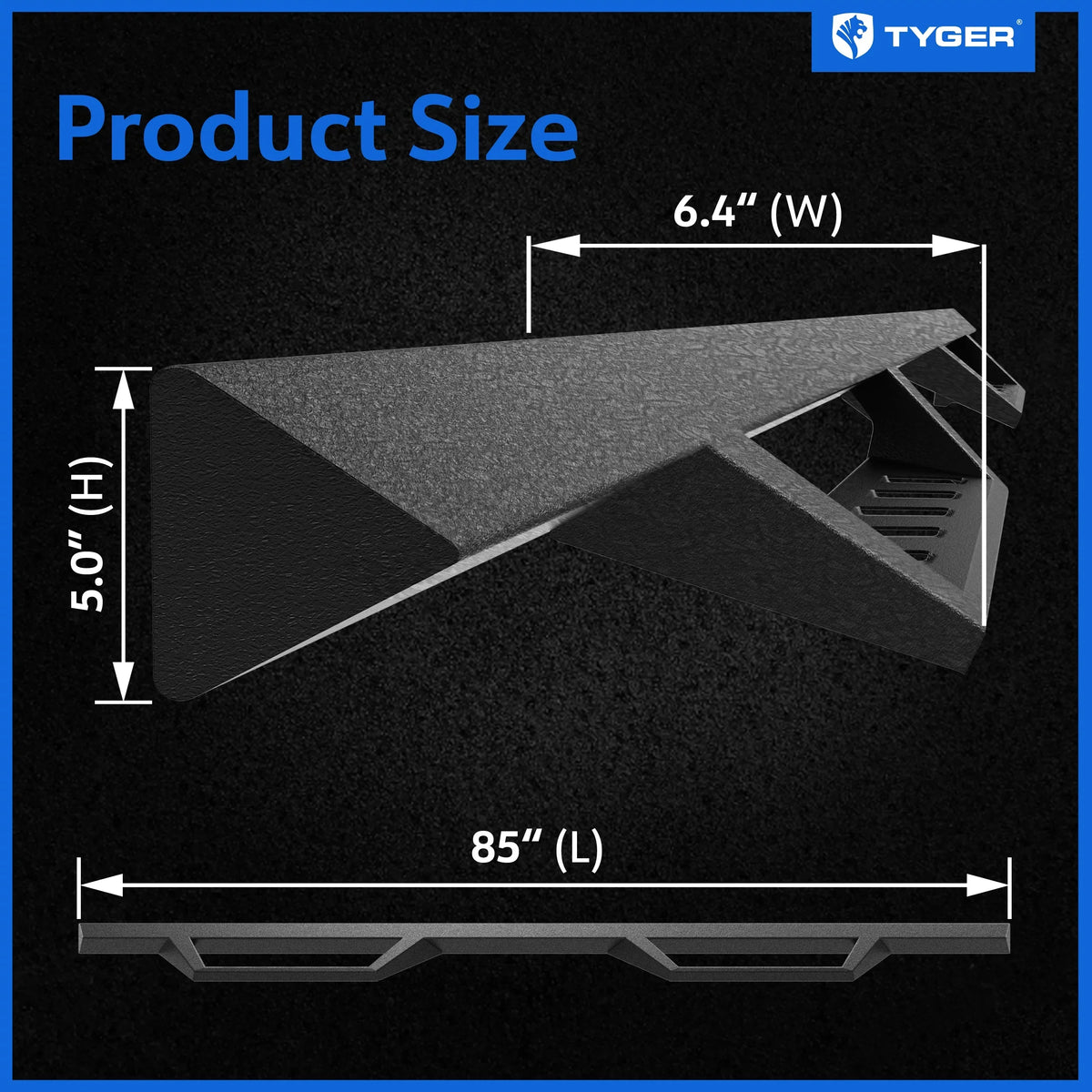 Compatible Drop Step LanderX Cab | | Chevy 2007-2019 LD Board Nerf 3500HD; Running 2019 / Silverado Limited 2007-2018 Side Auto Sierra with TG-LX3C82328 Crew Step Bars | 2500 Tyger 1500; GMC Rail