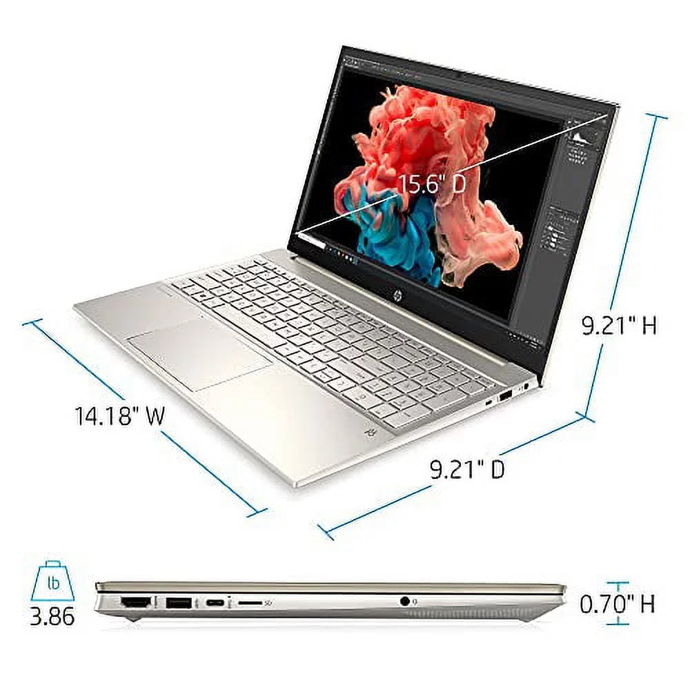 w/ 2TB USB 2022 HP Bluetooth 15.6" Gen Graphics Intel Touchscreen Windows 4-Core DDR4 Backlit 11th Laptop FHD SSD Xe Keyboard NVMe Iris 32GB 11 i5-1135G7 Webcam HDMI WiFi-6 Home 32GB Pavilion