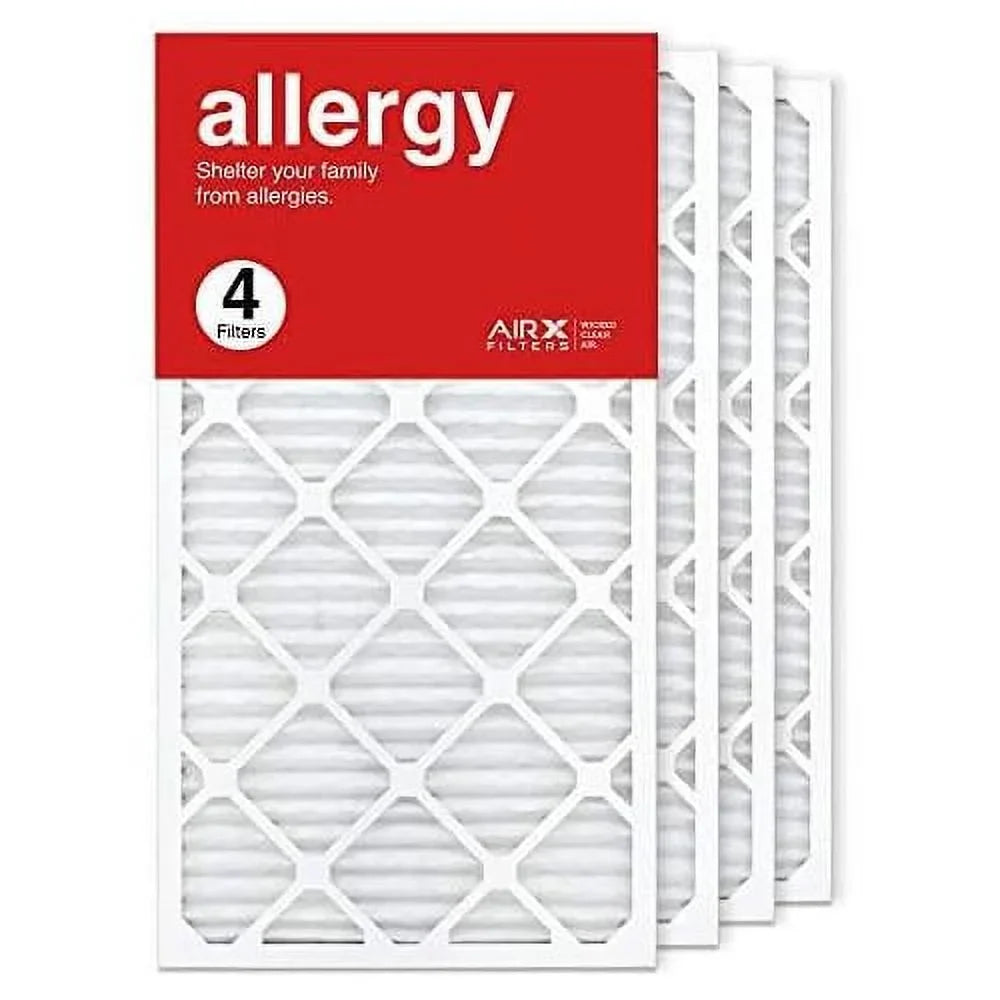 Allergy The Air Filter, Made Air 16X30x1 Filter 11 HV MERV 4-Pk Pleated In Furne