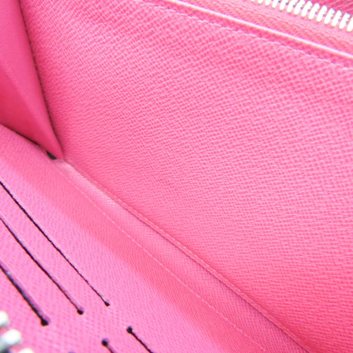 Pink,Noir Epi Wallet Leather Epi Zippy-wallet Louis Vuitton Hot Long M64838 Women's Pre-Owned (Good) (bi-fold)