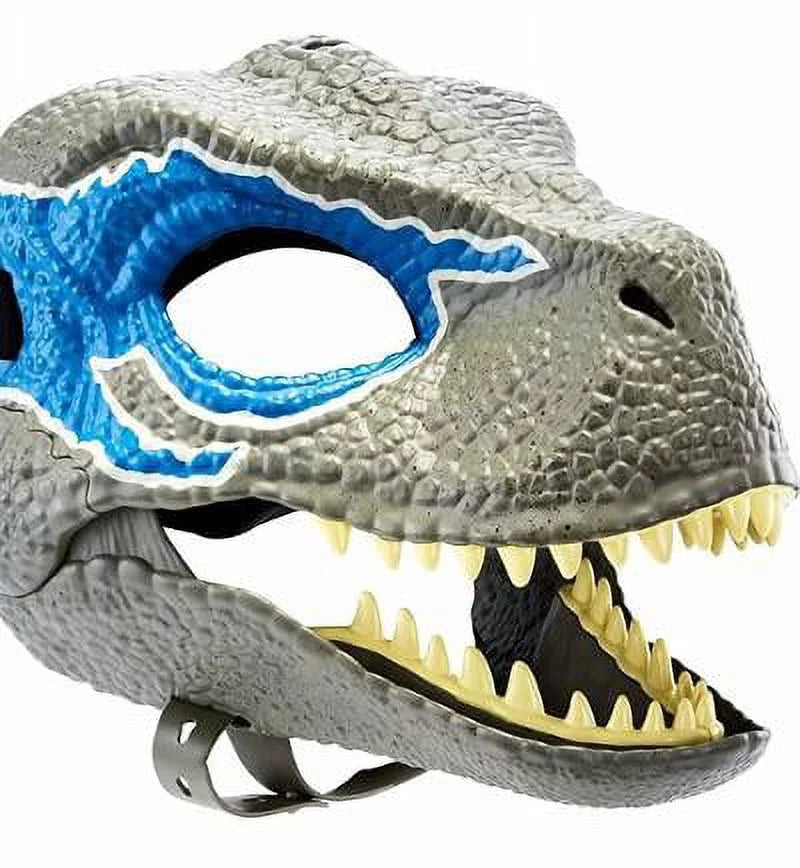 BLUE MASK VELOCIRAPTOR WORLD DOMINION JURASSIC