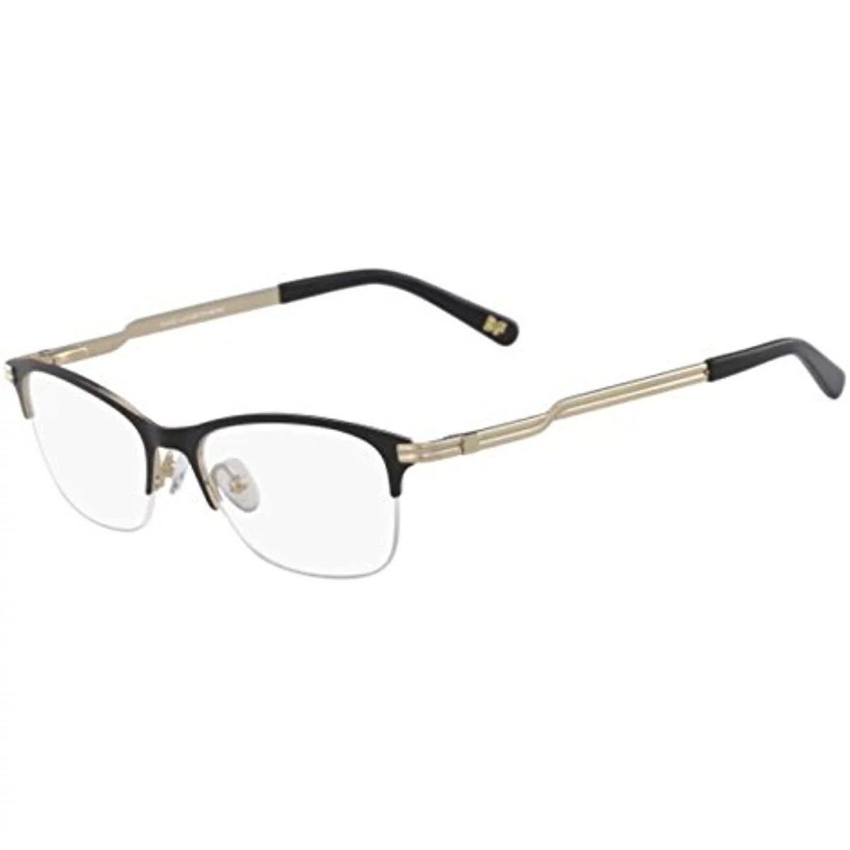 NEW with 50mm 001 Eyeglasses Furstenberg DVF 8064 Black DVF von Diane Case