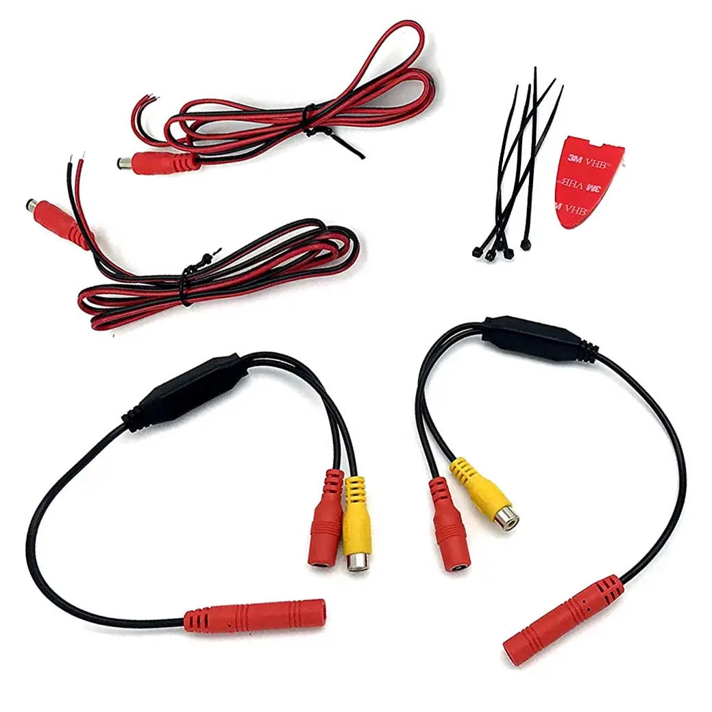 Display, 7" Master LCD View Tailgaters Enhanced Universal Video Visibility Mirror Rear Inputs 4 & Frameless with