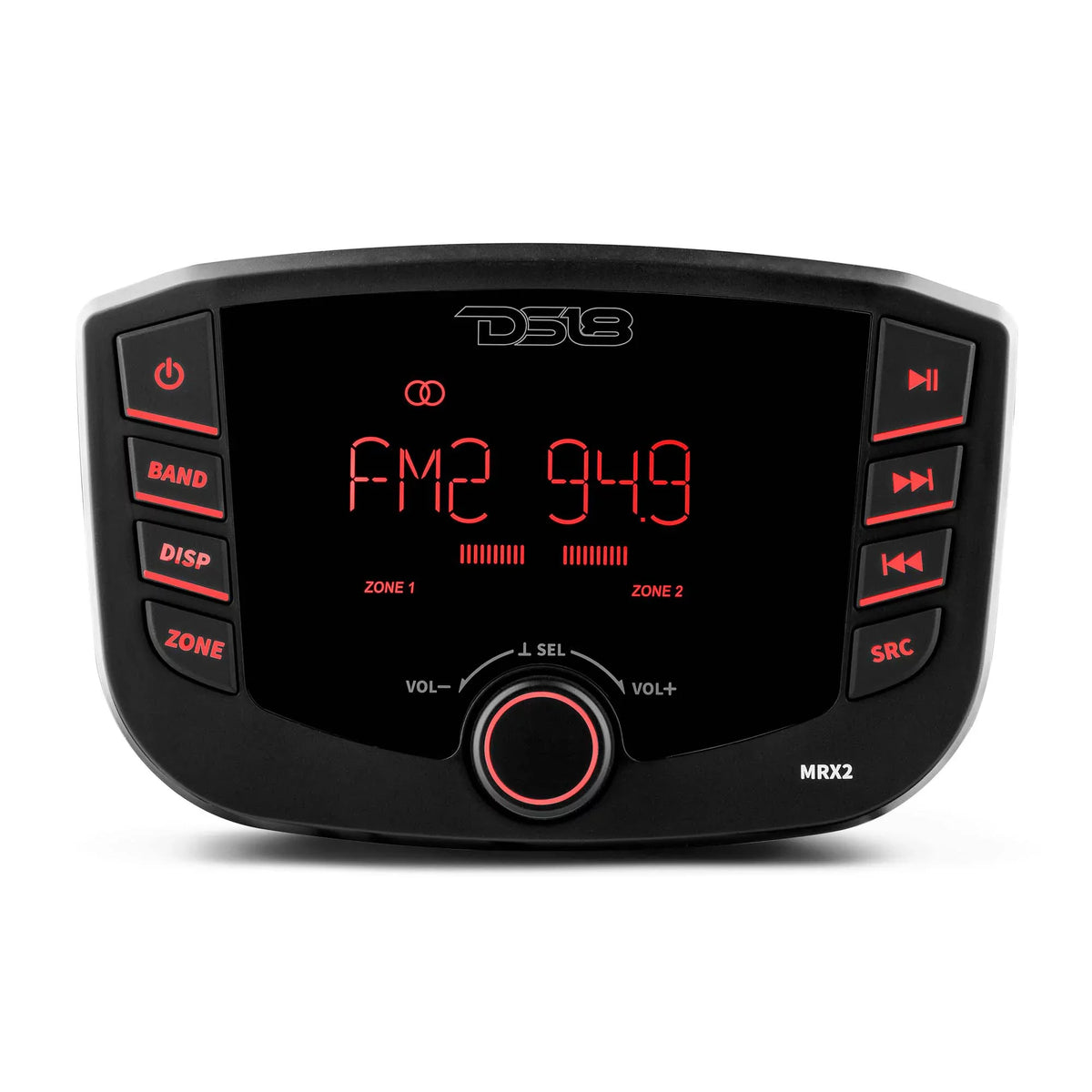 Marine Round Lights, HYDRO DS18 and MRX2 RGB 2 with Headunit Zones, Bluetooth