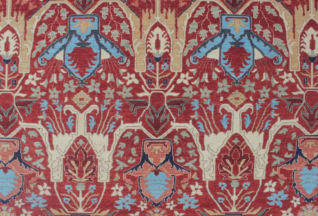 Rug, x Aria Rust/Blue Ramez 9'10" 13'7"
