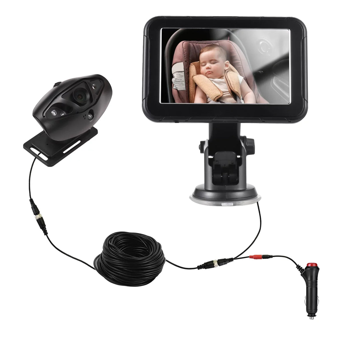 Car Rear 5 Wide Monitor Monitor Mirror Car Camera Seat 150° 150° View Baby Wide Inch Seat 5 Mirror 5 Seat Invigilator,Camera Vision Baby Car Seat Baby Dazzduo View Baby Car Display Display Inch