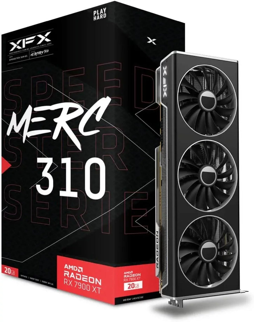 Speedster 7900XT MERC310 Radeon Ultra Graphics XFX (RX-79TMERCU9) Card AMD Gaming RX