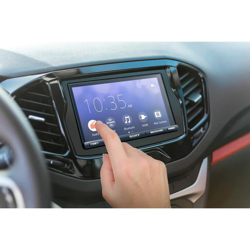 Media CarPlay, Android Auto, XAV-AX5600 Mobile Sony and 6.95" Receiver Cast with Weblink