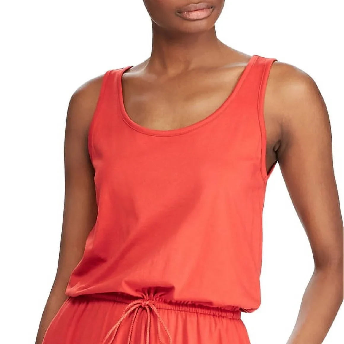 Size Scoop Red XXL Ralph Lauren Neck Maxidress - Lauren Canyon