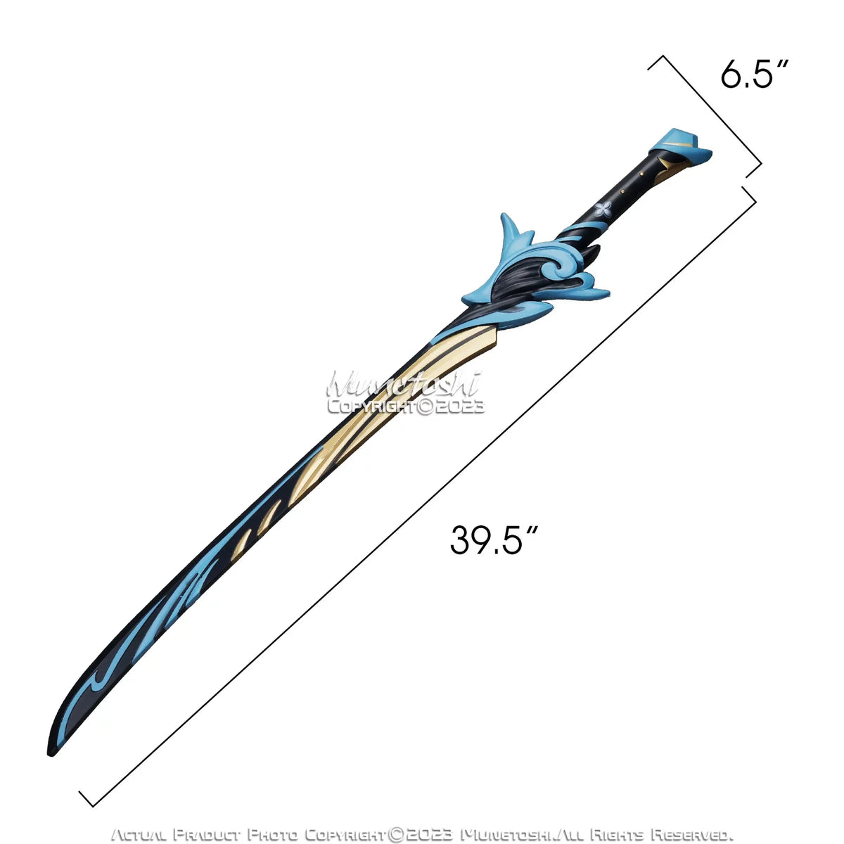 Geppaku Sword 39.5" Katana Haran Foam Samurai Impact Video Futsu Game