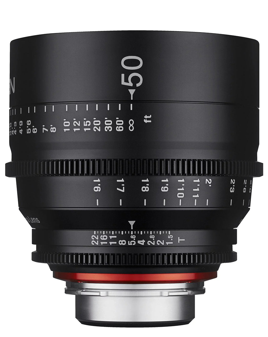 EF Xeen T1.5 Lens Rokinon Cine 50mm XN50-C Professional for Canon