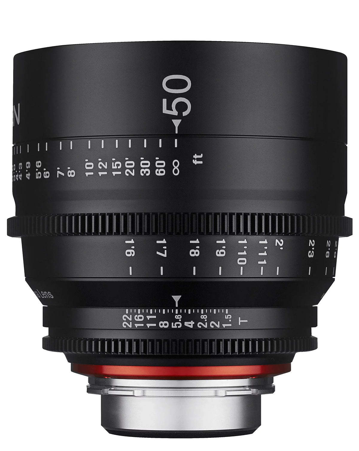 EF Xeen T1.5 Lens Rokinon Cine 50mm XN50-C Professional for Canon