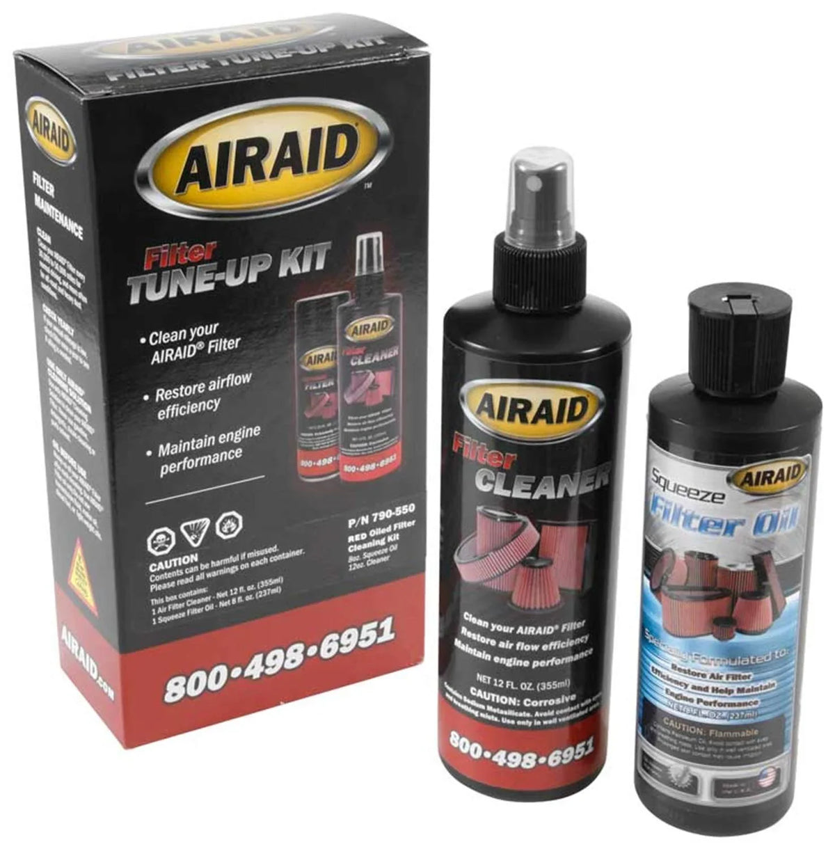 Airaid Filter Clean Renew and 790-550 Kit