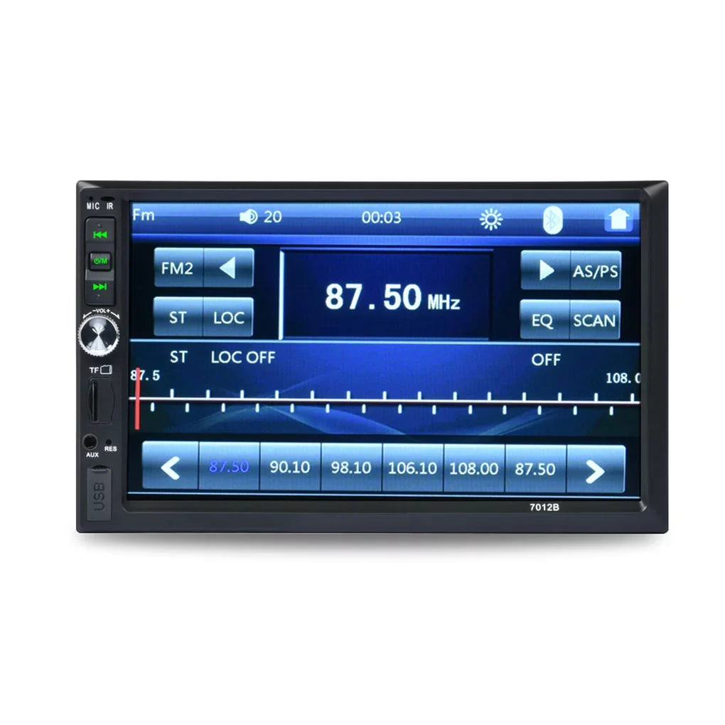 Bluetooth HD 7" Link(Both Radio Reverse and Android Car Touch Vehicle Mirror Din Support And Screen Stereo Camera Double IOS MP5 with System) Car