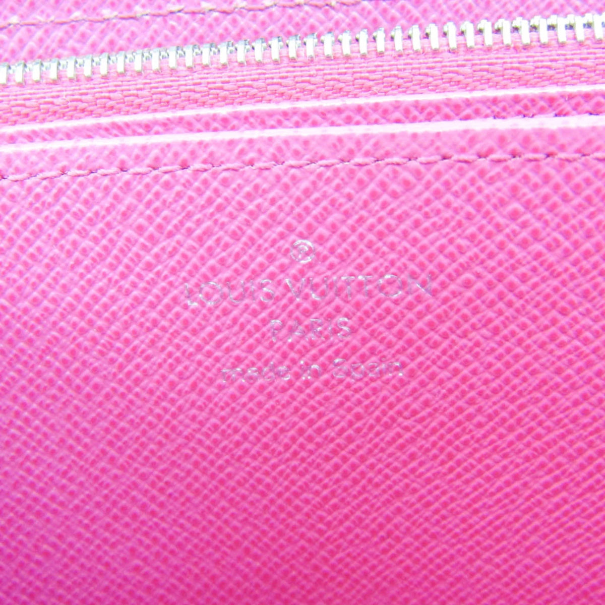 Pink,Noir Epi Wallet Leather Epi Zippy-wallet Louis Vuitton Hot Long M64838 Women's Pre-Owned (Good) (bi-fold)