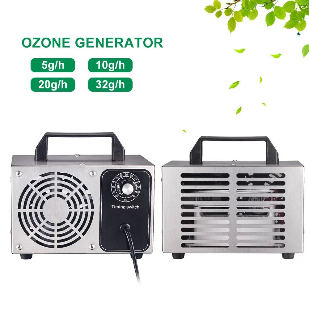 Ozone Pollutants Machine Glossy Dust - Finish & 41dB with Room Kydely Eliminate Steel Powerful Ozone Smoke,
