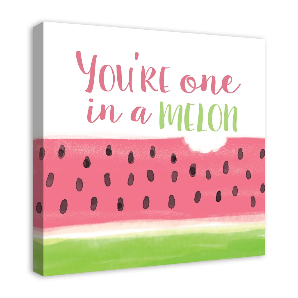 Creative 24x24 Wall One in A Art Products Canvas Melon