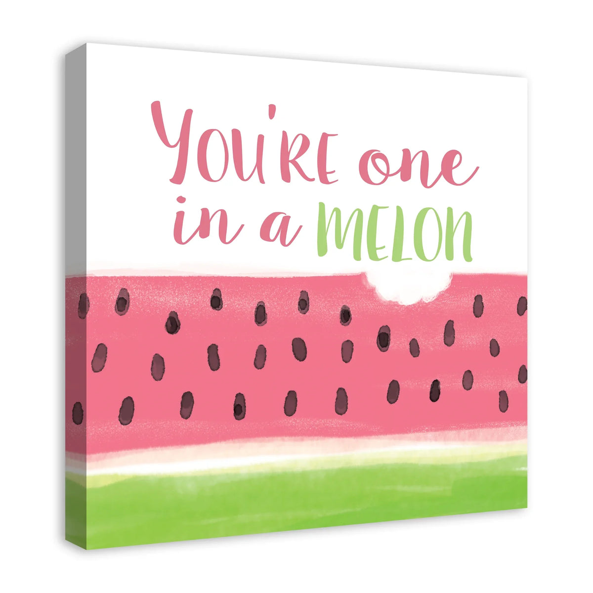 Creative 24x24 Wall One in A Art Products Canvas Melon