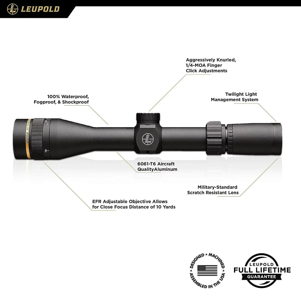 Fine EFR 3-9x33mm (1 VX-Freedom LEUPOLD Leupold inch) Matte (175075) Duplex