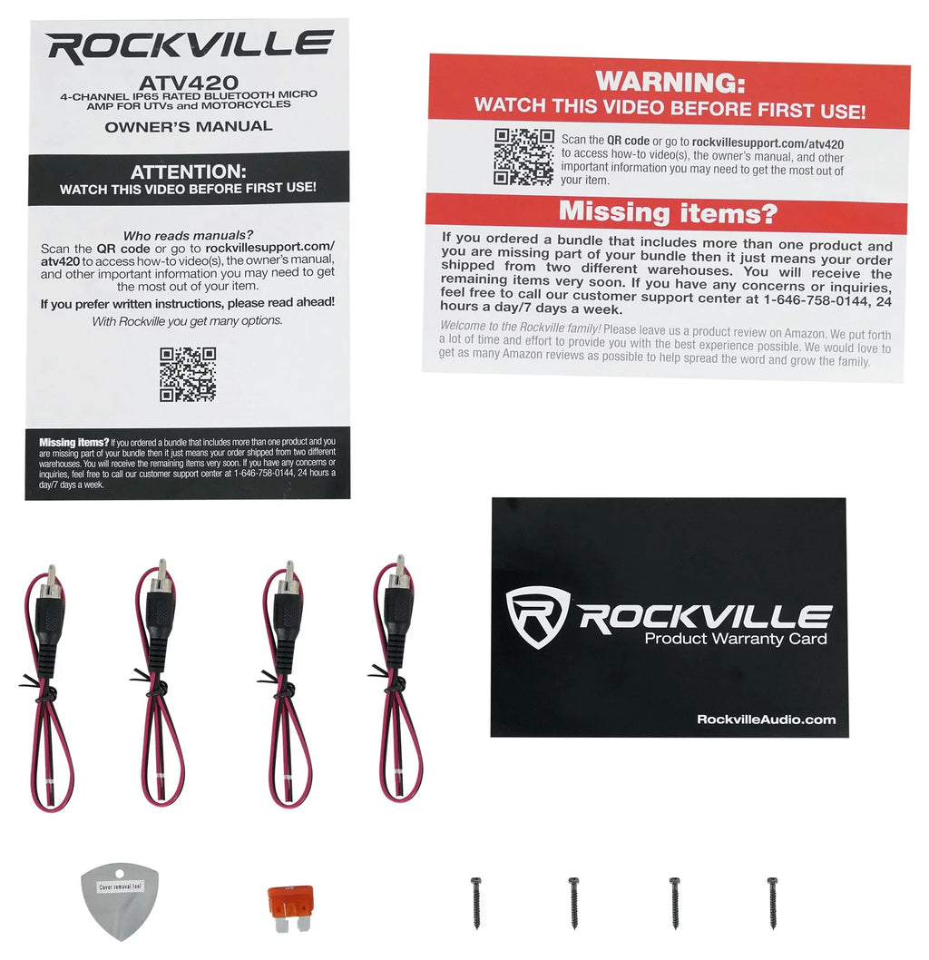 Memphis RZR65FE (2) Polaris Audio Speakers+Amp For RZR 2014+ Tower Pods+LED