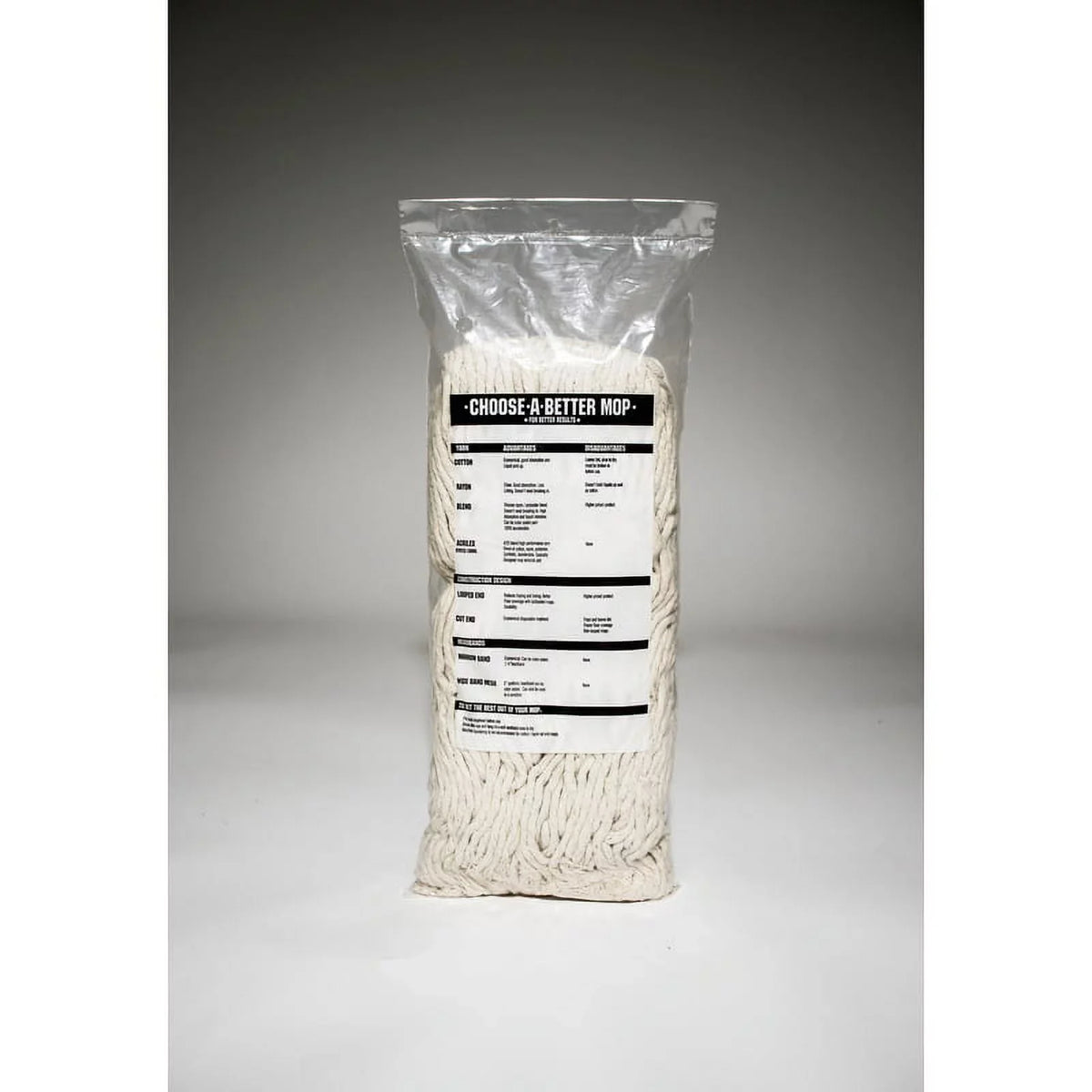 16 Cotton 6 End Mops of Ply Elite Case Yarn 32 Cut # Brooms and Bagged