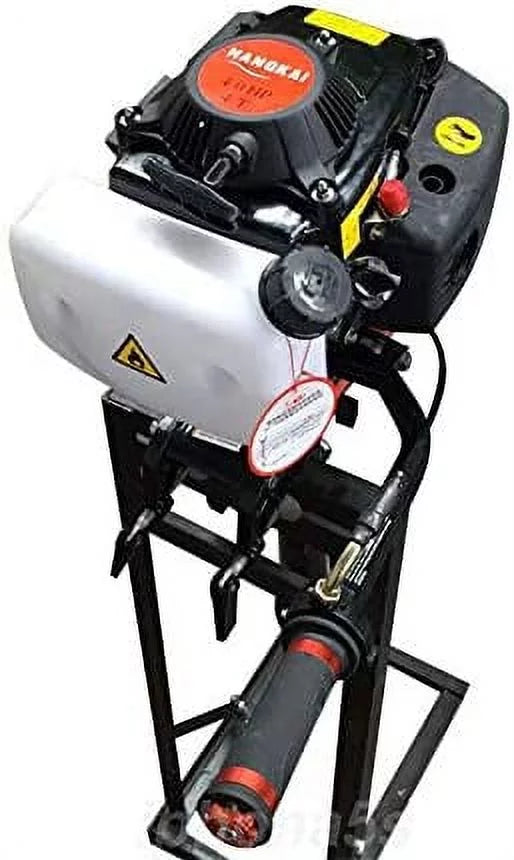 Tiller Shaft Boat CDI Inflatable 2 Propeller 3.6HP Duty Engine Miumaeov System Trolling Stroke Air Outboard Fishing Cooling Heavy Shaft Motor Control