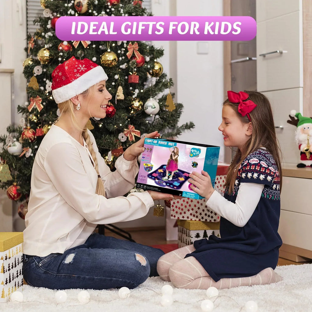 Dance 8 Year Wireless 7 Dance 4 Game Bluetooth, Toys PAFOLO Year 5 for Light 5 Old Old Girls for Up 9 Boy Modes, with 8-Buttons & with Gifts Mat Dance Toy Kids, 10+ 6 Easter 3 3-12 Pad Music Xmas