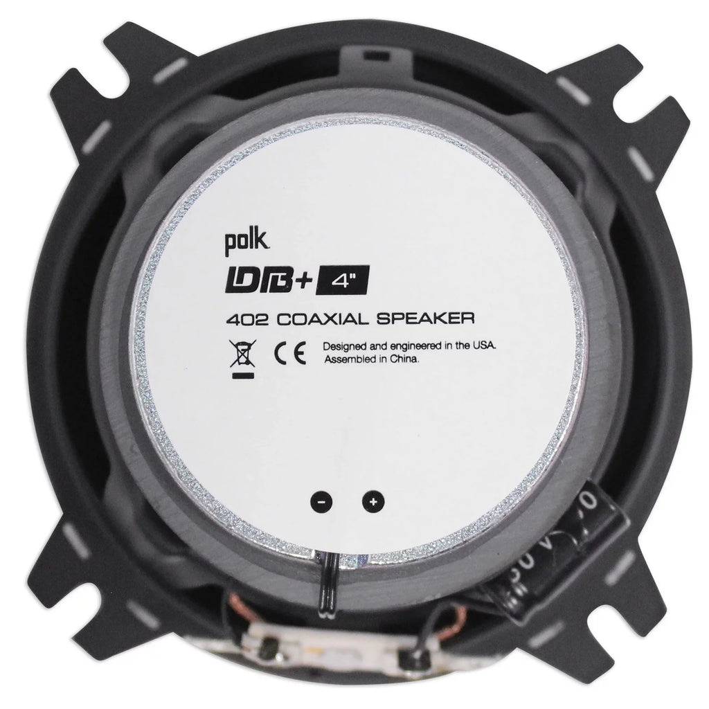 Speakers+MTX Tower (2) 2-Channel For Amp ATV/UTVCART 4" Chrome Polk Audio