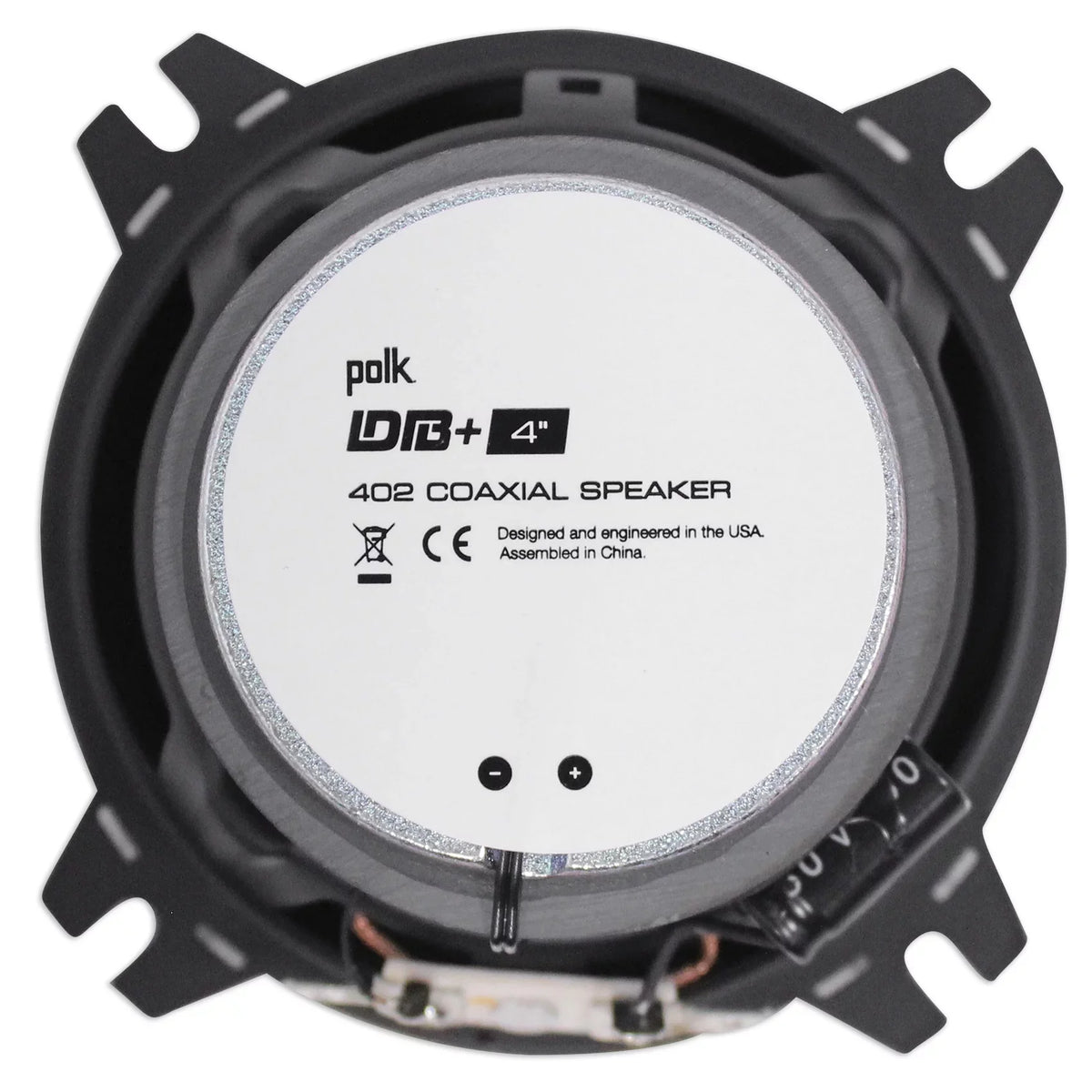 Speakers+MTX Tower (2) 2-Channel For Amp ATV/UTVCART 4" Chrome Polk Audio