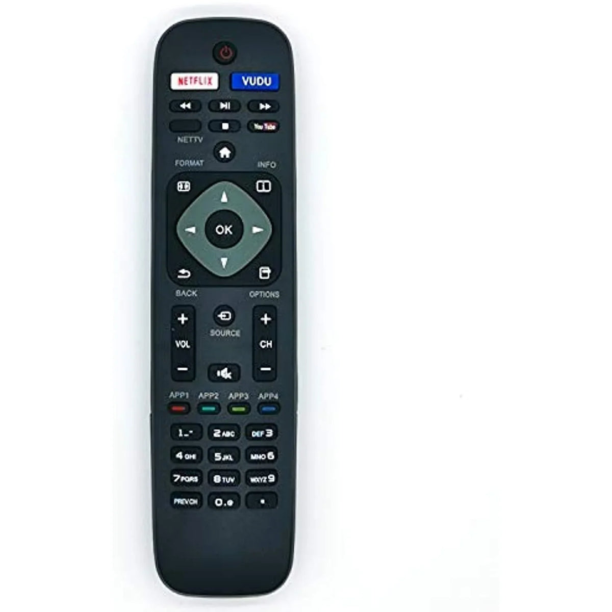 Replace Remote for TV TV Philips Universal New LED TVs Smart 4K LCD Remote Replacement Remote Control Philips UHD for