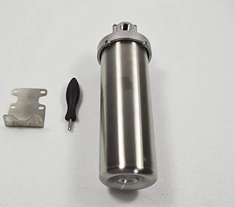 House Water Housing Water Whole Stainless Steel 304 #025159 for of Purification Filter 1/2"NPT Techtongda