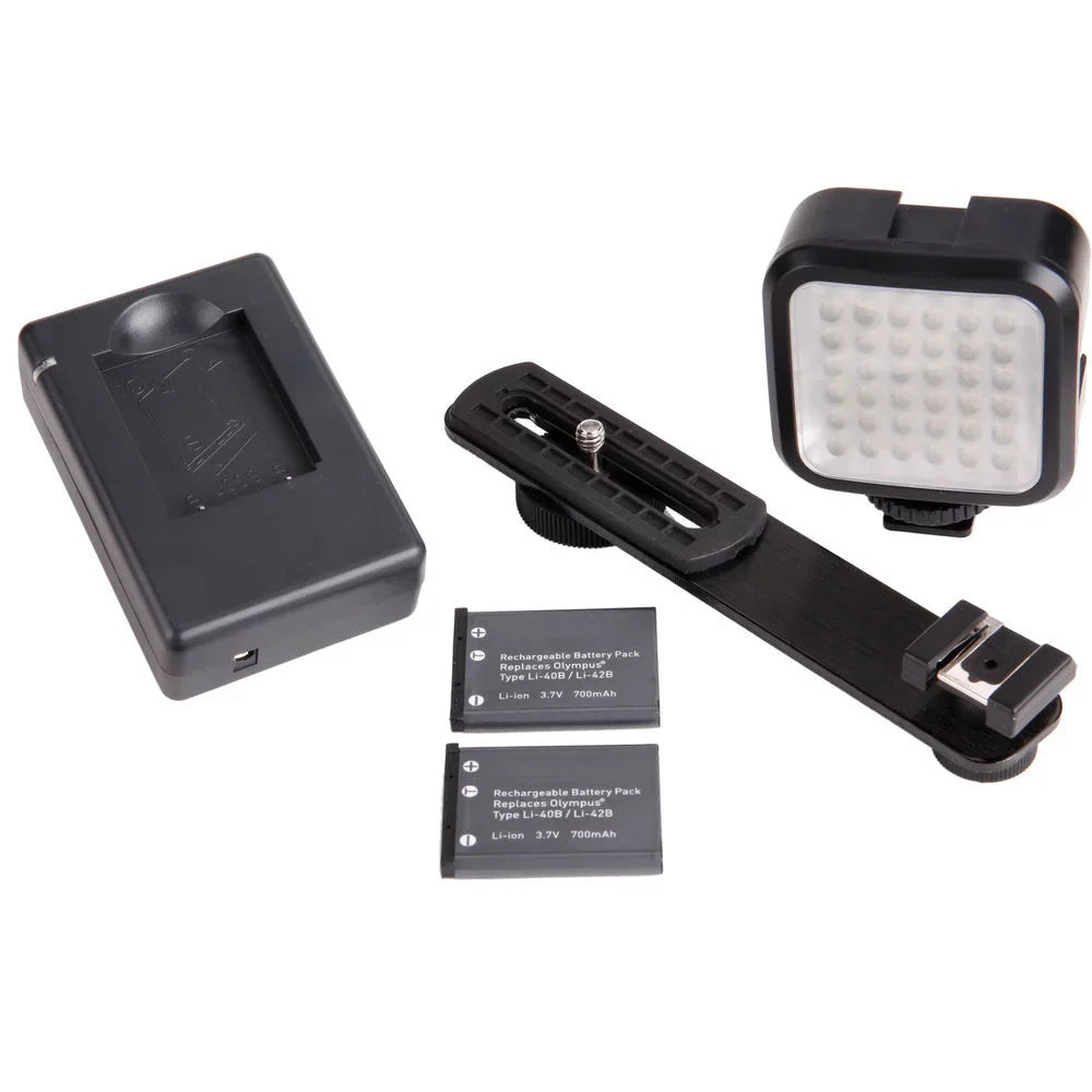 Camera - X + BAT G9 PowerShot LED 20.1MP Mark Digital Canon Kit 32GB + II EXT