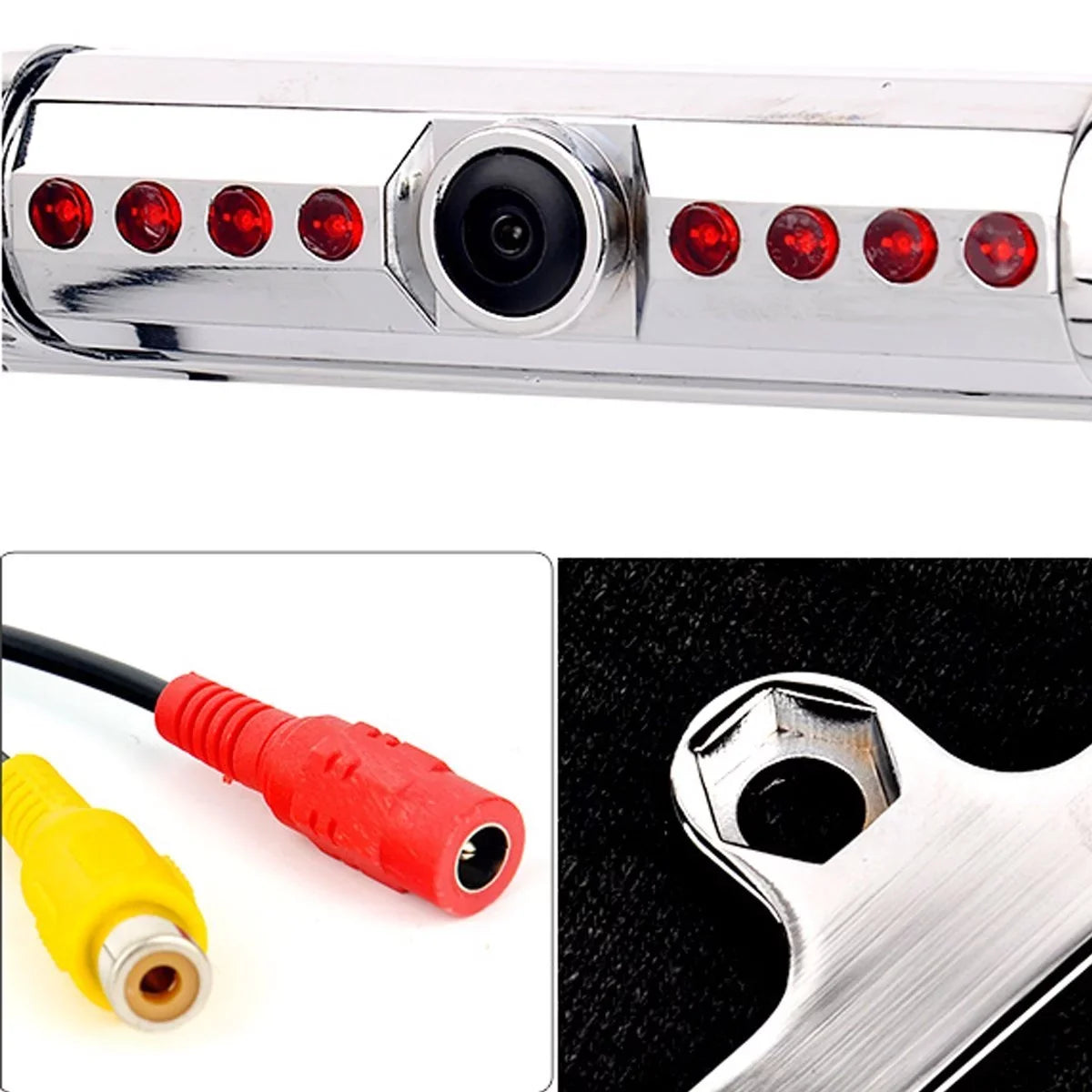 FRAME PIONEER VIEW - CAMERA COLOR REAR NIGHT CHROME METAL FOR AVIC-F50BT VISION