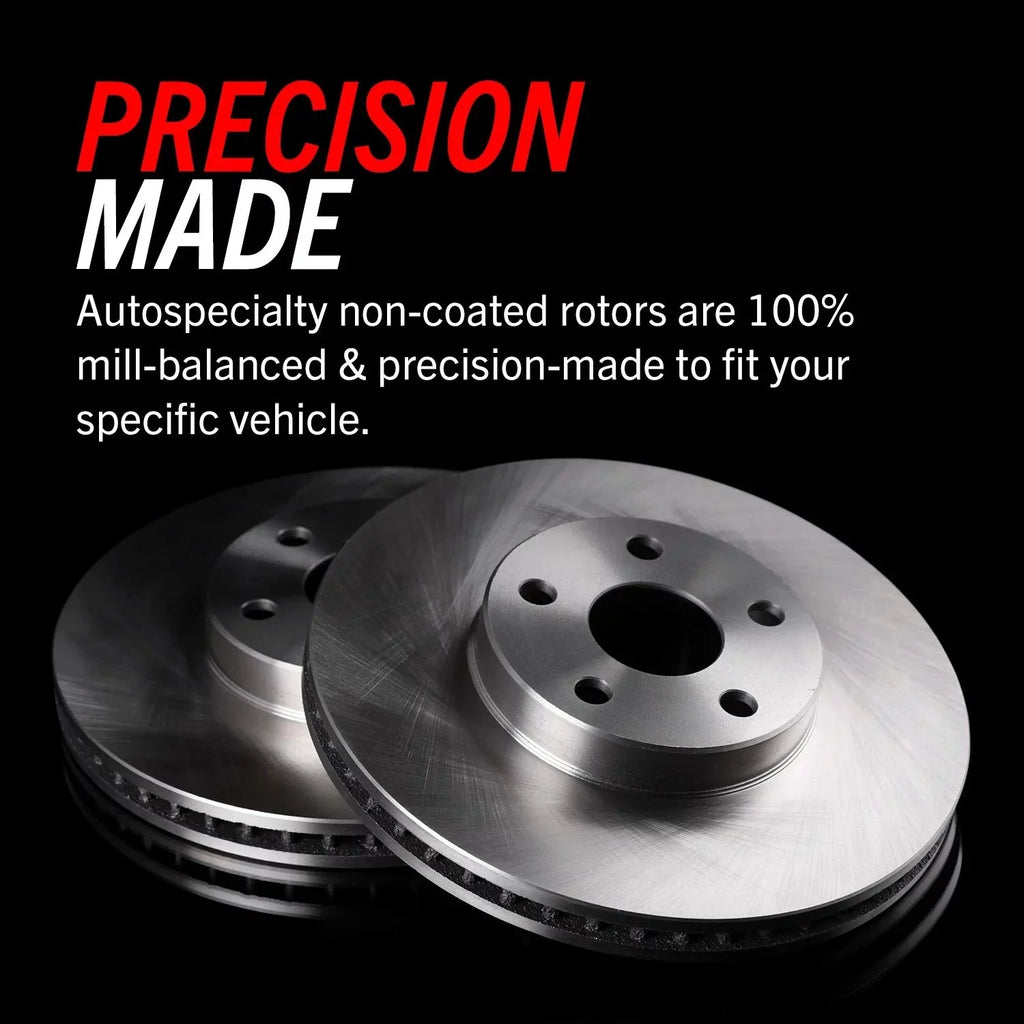 and Toyota Power Rotor Fits Stock Pad Brake KOE7925 Kit and C-HR Stop Rear Replacement Front 2019
