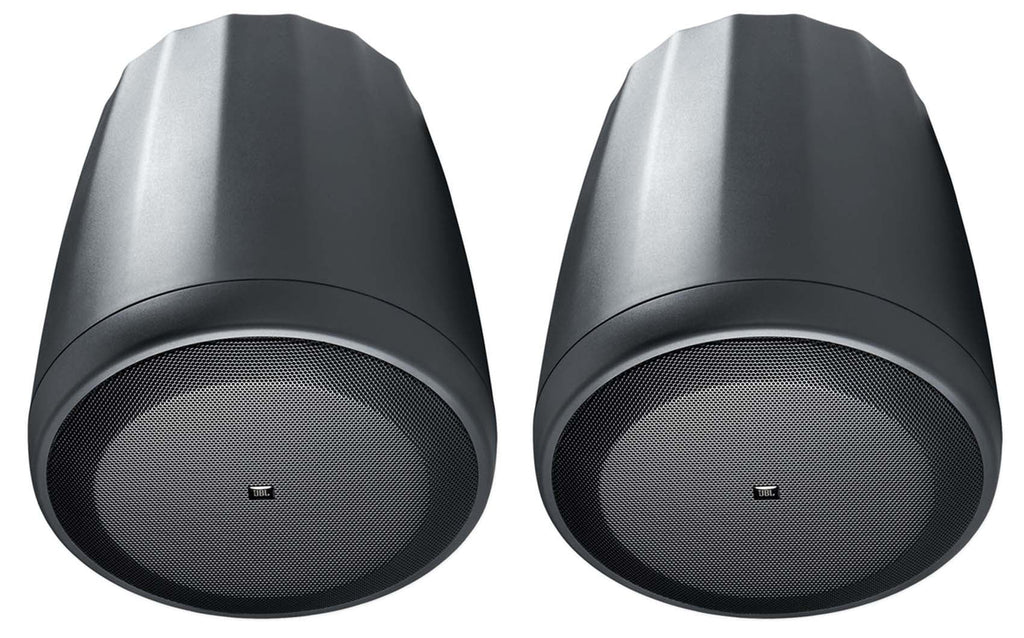 Amp+(6) Pendant+Ceiling Office/Hotel JBL Cube+(2) for 3.5" Speakers 6-Zone Black