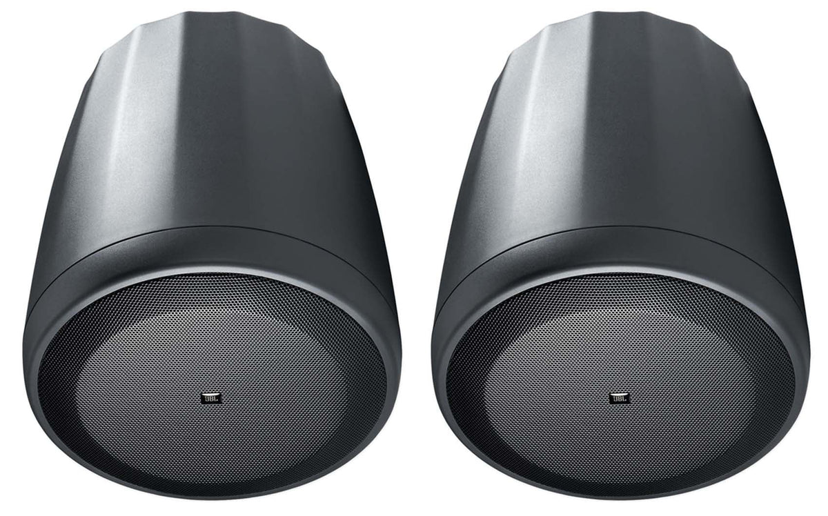 Amp+(6) Pendant+Ceiling Office/Hotel JBL Cube+(2) for 3.5" Speakers 6-Zone Black