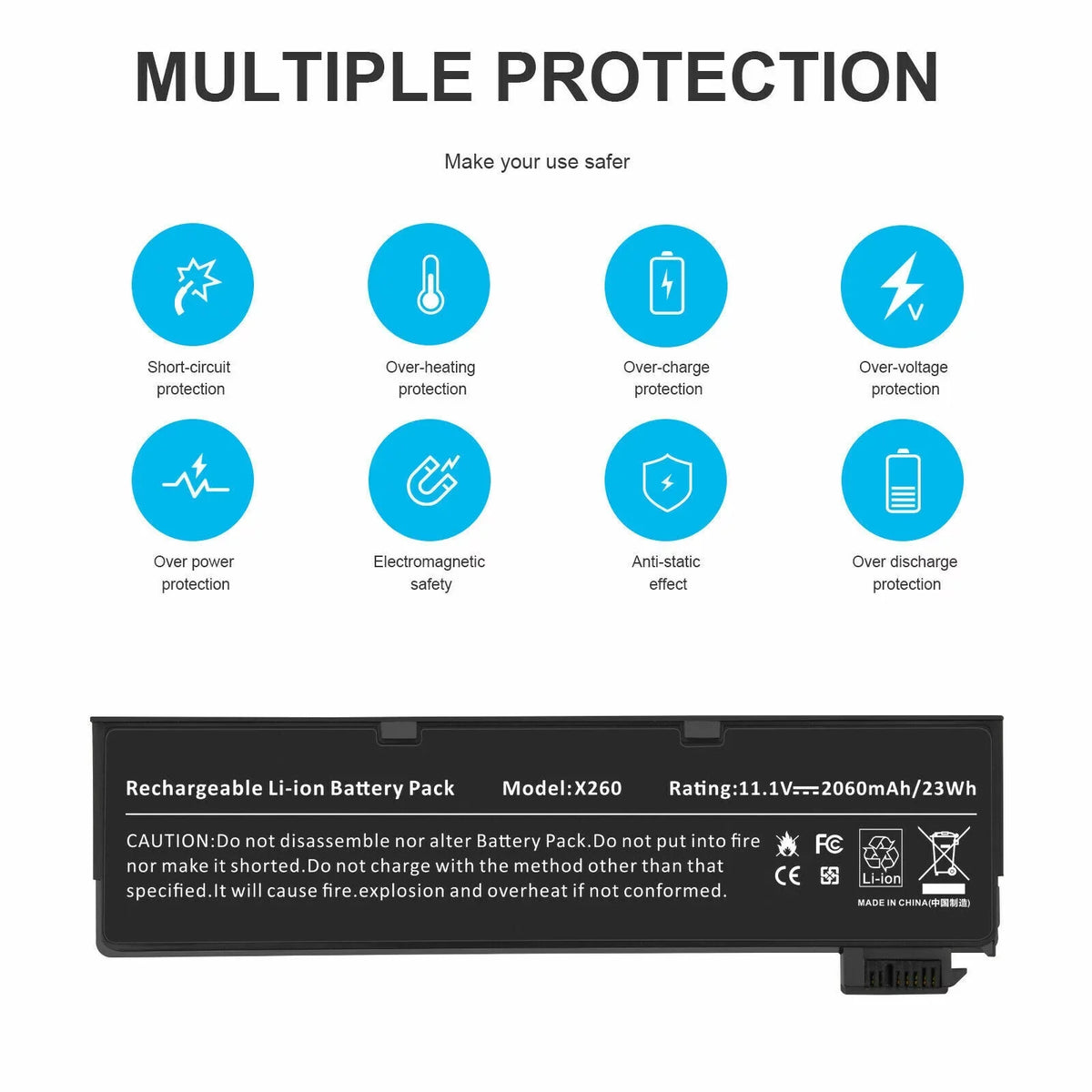 X260 T450s for ThinkPad T440S X250 / 68+ 121500147 Lenovo T440 Battery 121500146 X240