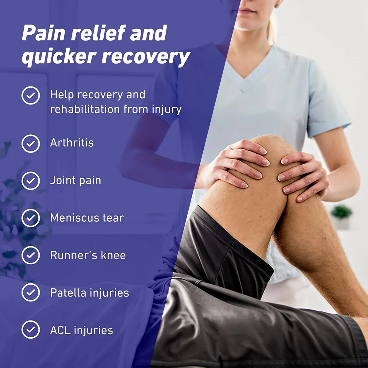 runners support Relief, Adjustable Knee Knee – Joint – Support, Knee Pain women Meniscus patella knee, Knee Arthritis, Neo-G Support and Patella men tear, injuries Compression - Open for for Pain