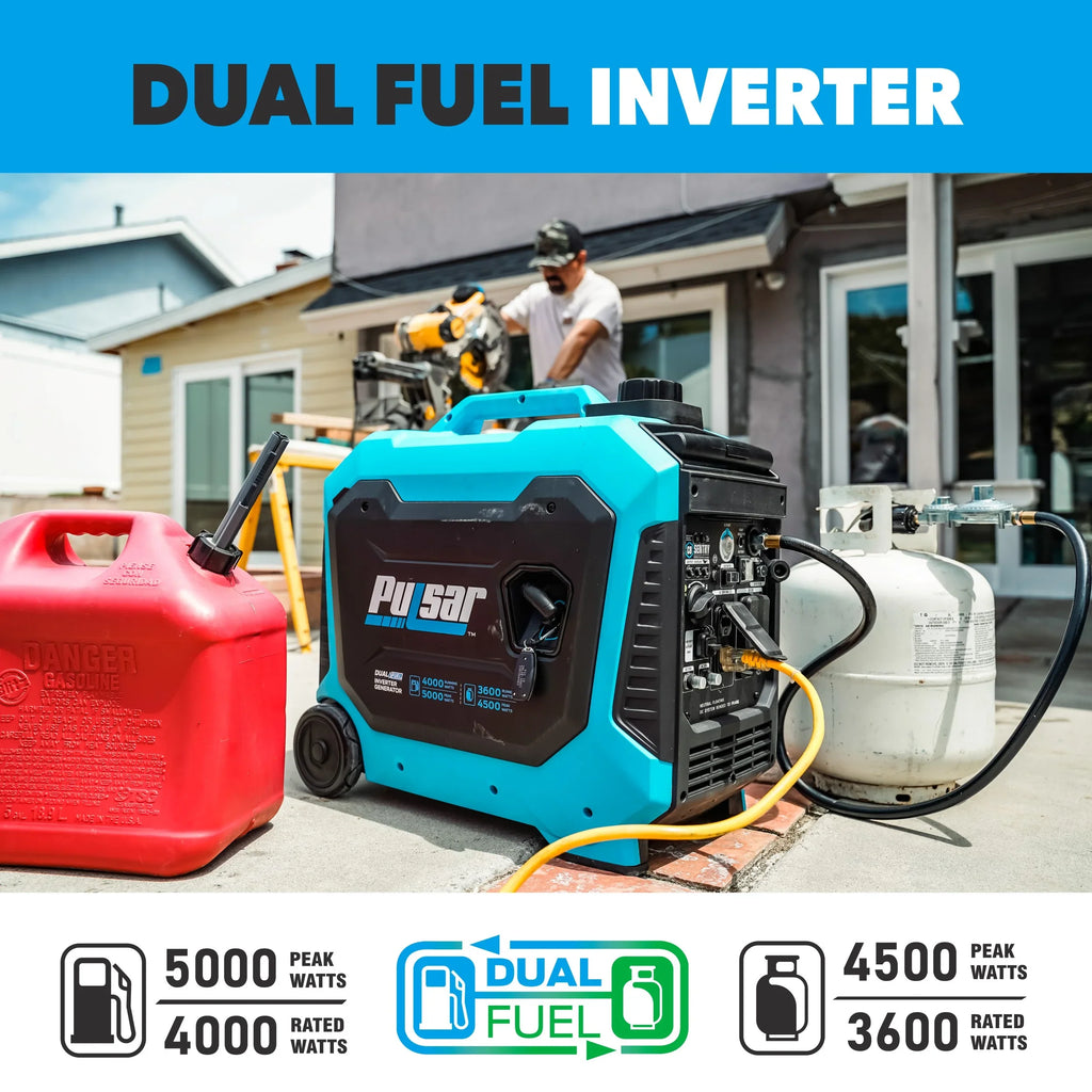 RV Fuel Remote Sentry Start and 5000-Watt Generator with CO Dual Pulsar Inverter Ready